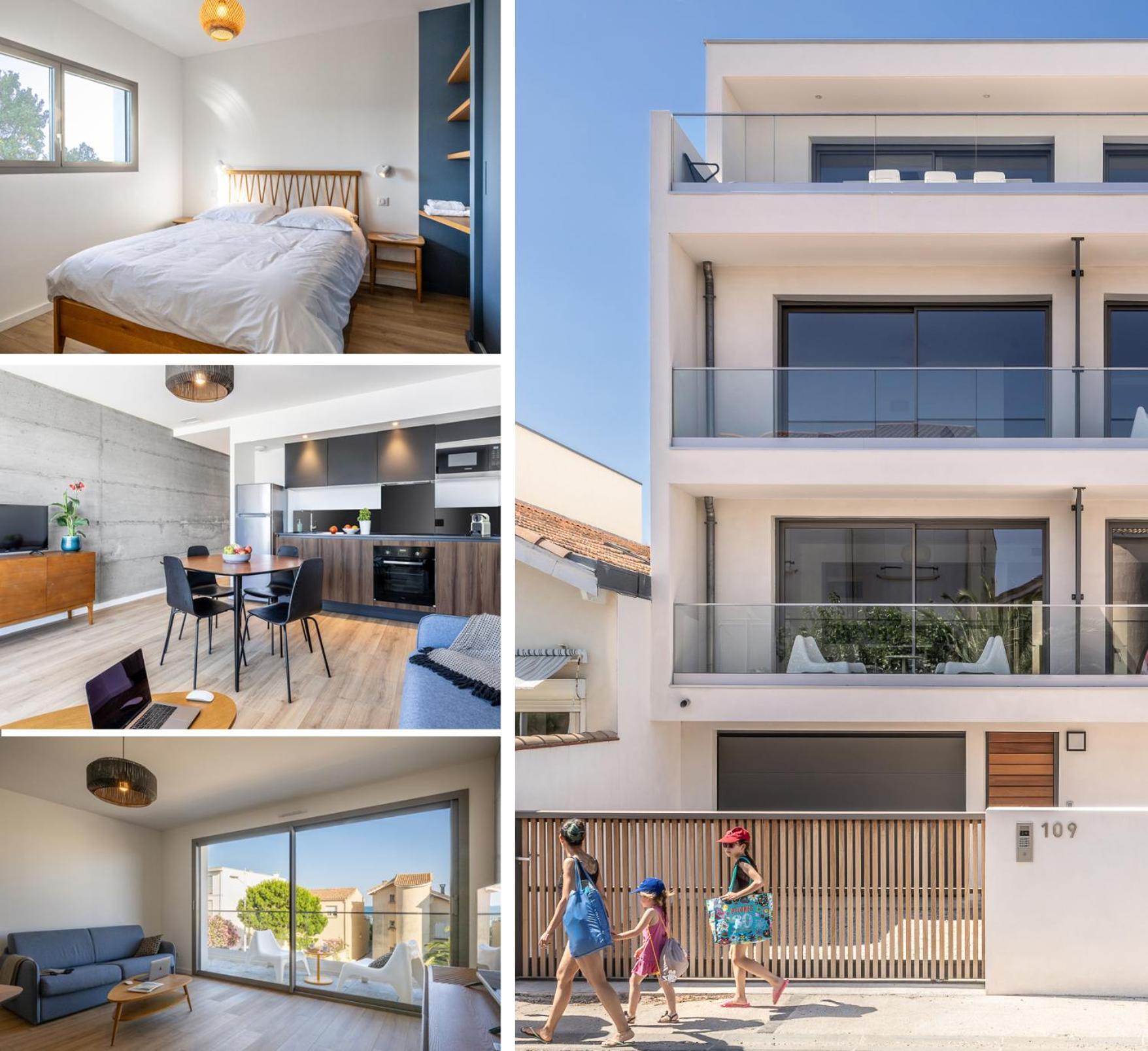 Superbe appt neuf, climatisé 2nd ligne, balcon, jardin, prestations haut de gamme 3 Carnon-Plage Extérieur photo